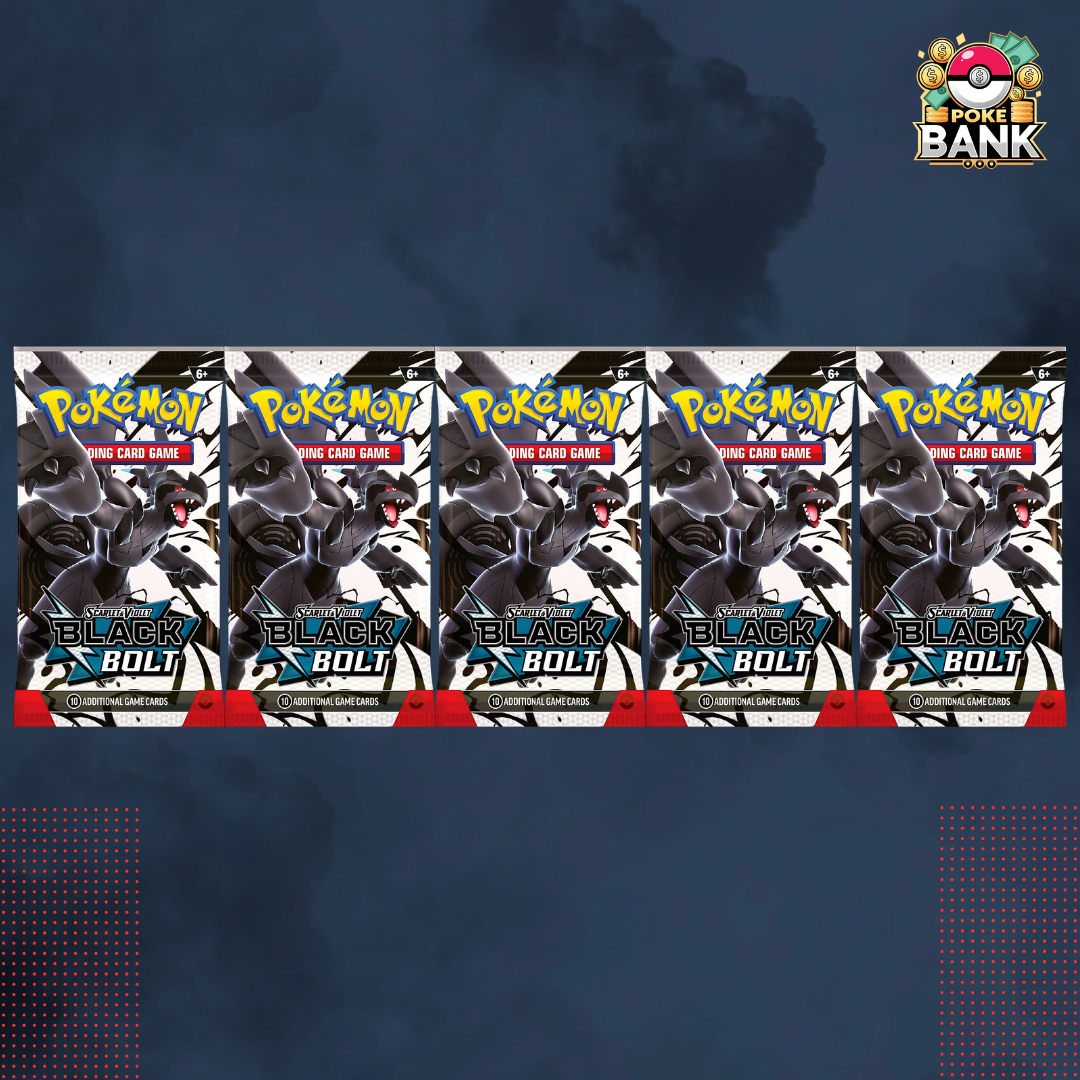 Black Bolt - 5 Pokémon Booster Packs