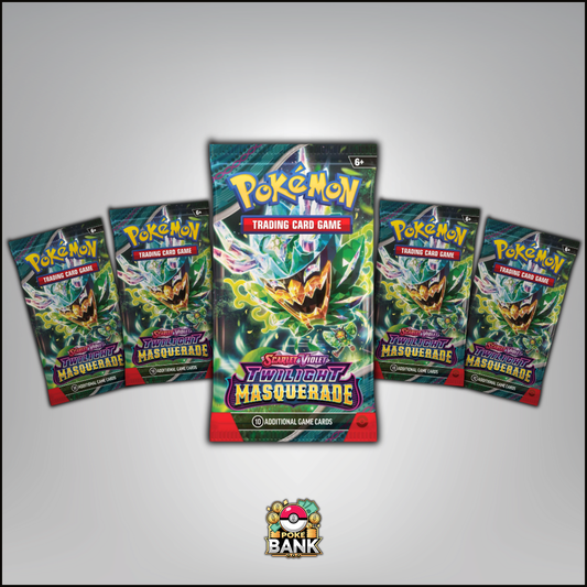 Twilight Masquerade - 5 Pokémon Booster Packs