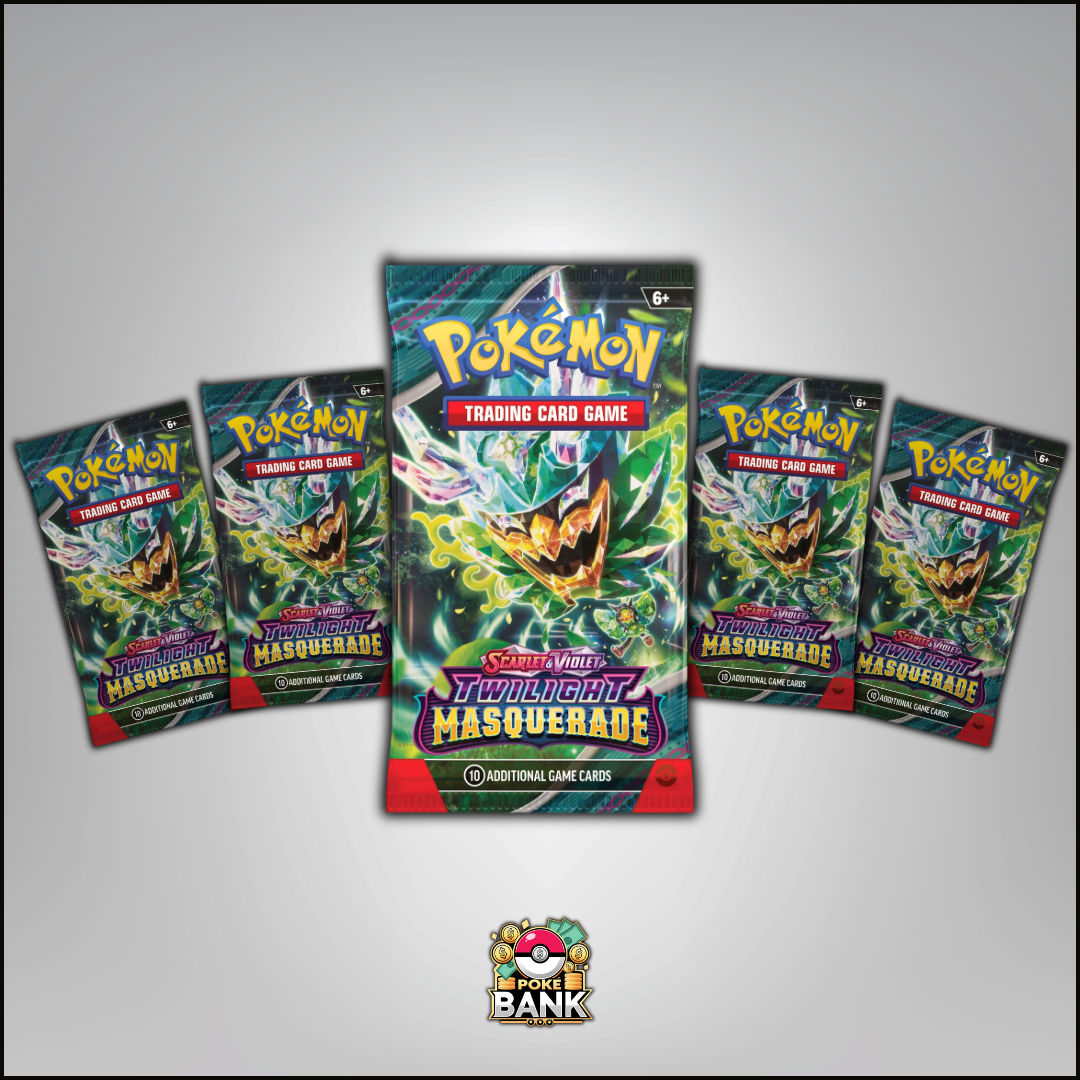 Twilight Masquerade - 5 Pokémon Booster Packs