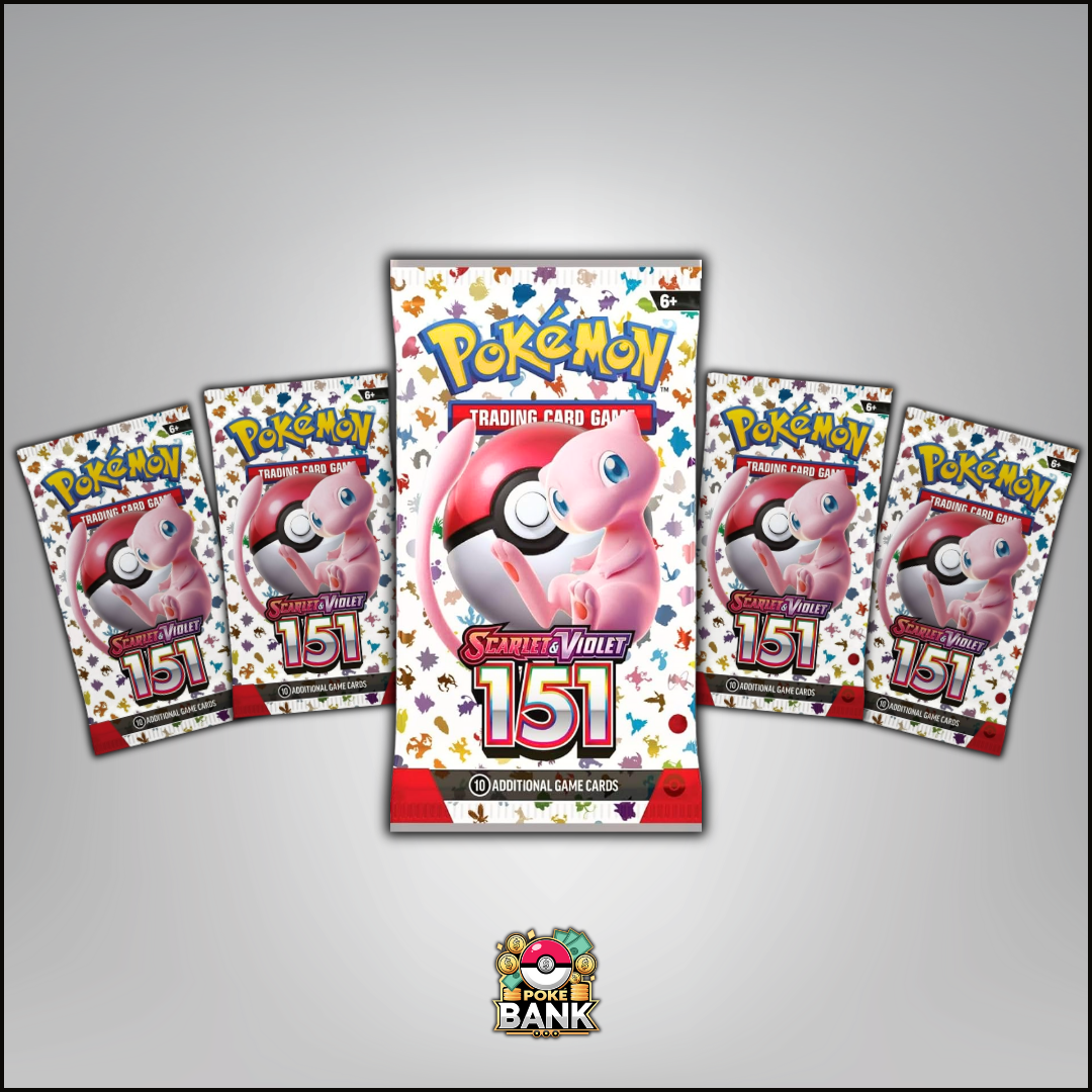 151 - 5 Pokémon Booster Packs