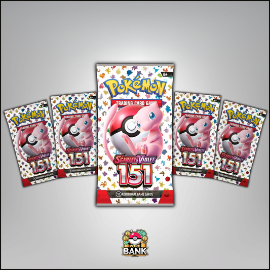 151 - 5 Pokémon Booster Packs