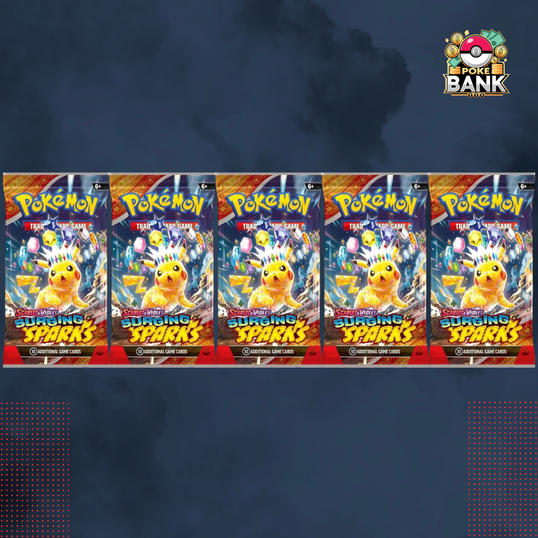 Surging Sparks - 5 Pokémon Booster Packs