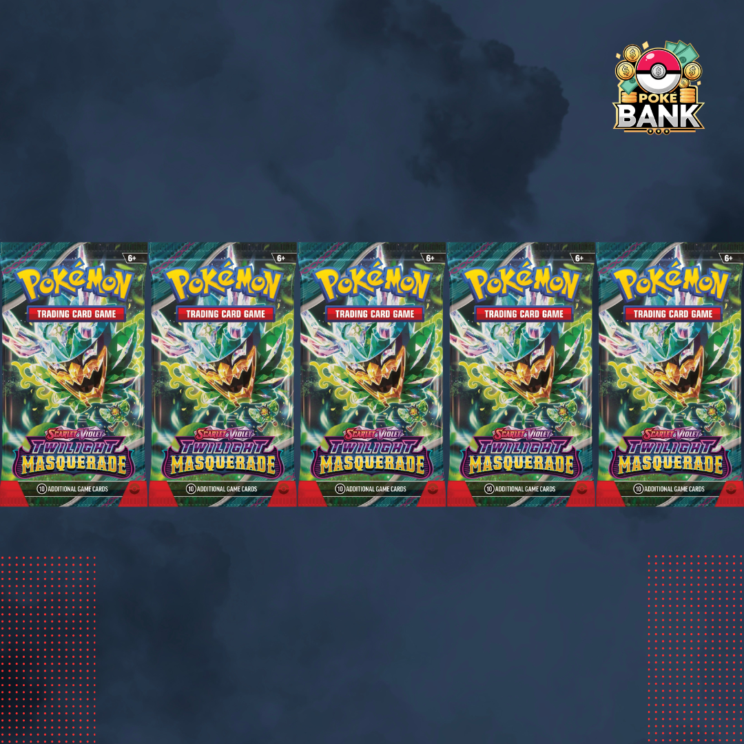 Twilight Masquerade - 5 Pokémon Booster Packs