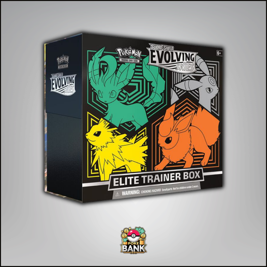 Evolving Skies ETB - 8 Pokémon Booster Packs