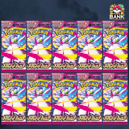 JPN Mega Symphonia - 10 Pokémon Booster Packs