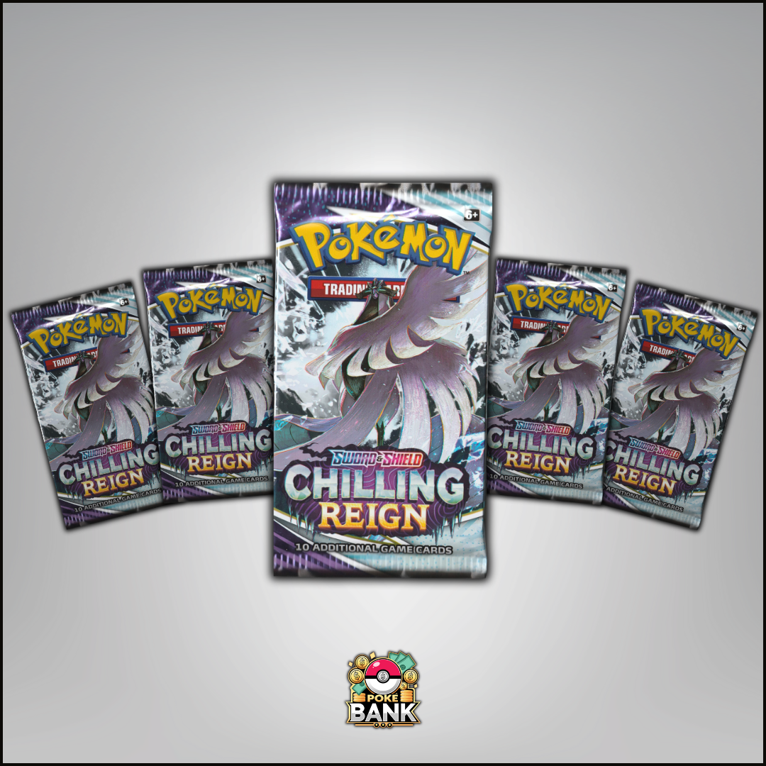 Chilling Reign - 5 Pokémon Booster Packs