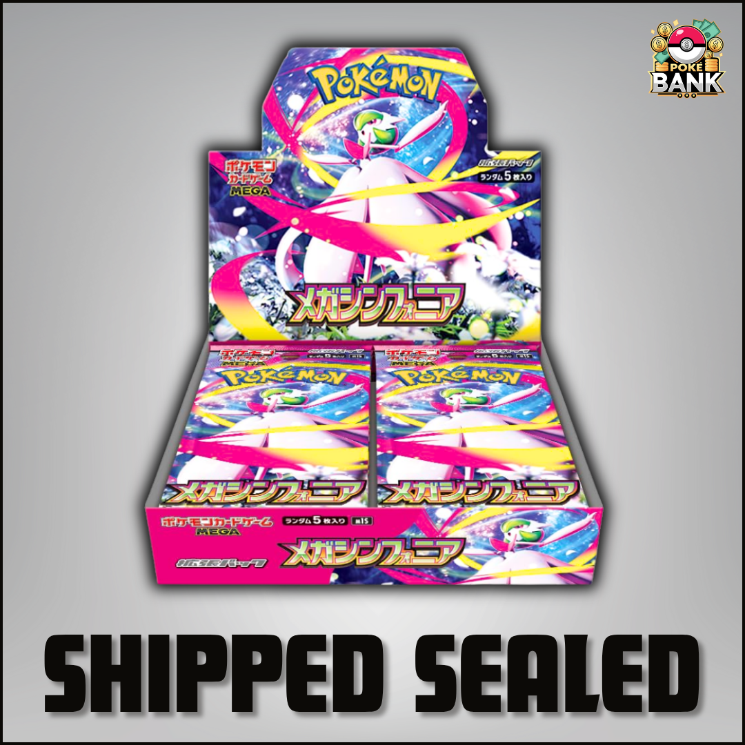 JPN Mega Symphonia Booster Box - Shipped Sealed - 30 Pokémon Booster Packs