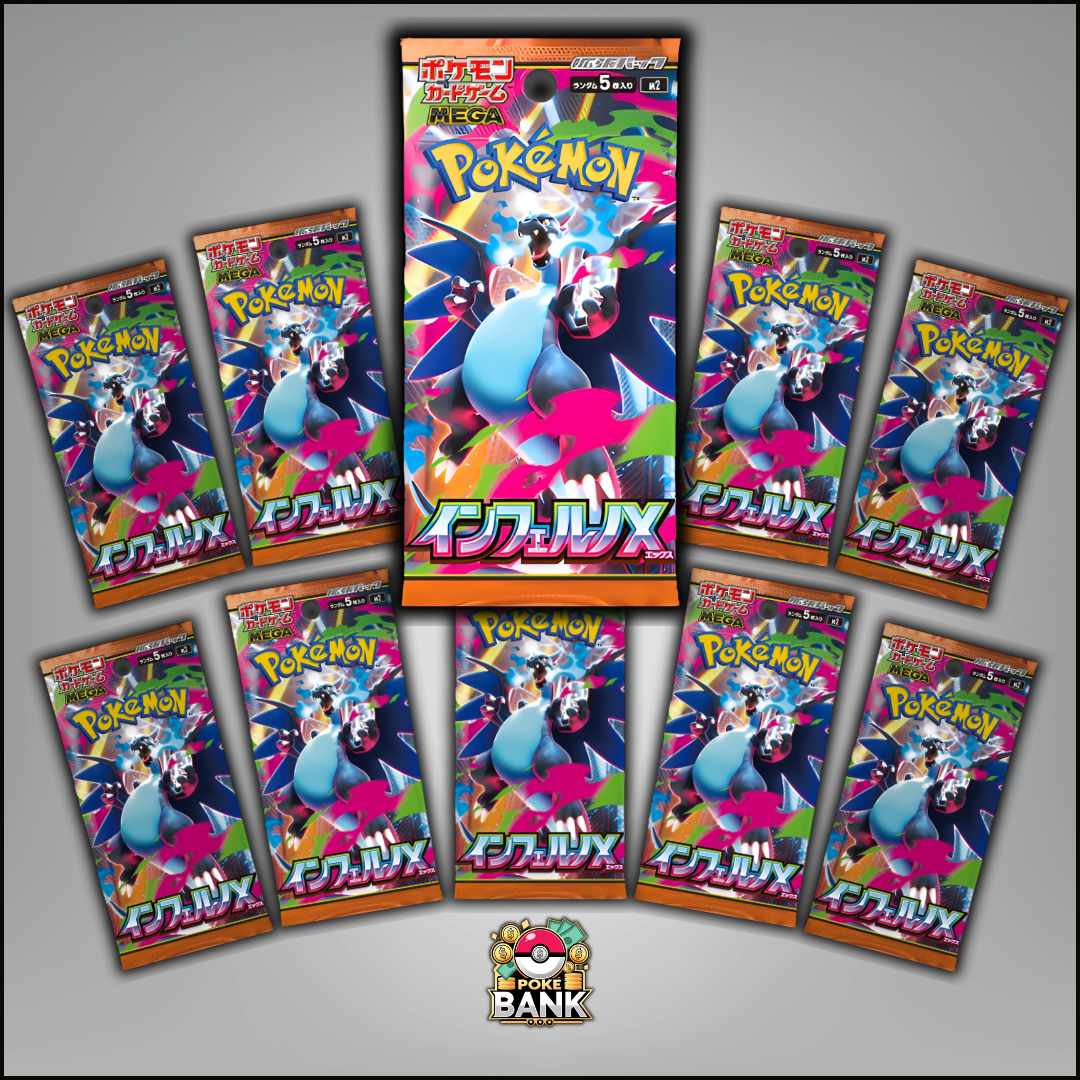 JPN Inferno X - 10 Pokémon Booster Packs