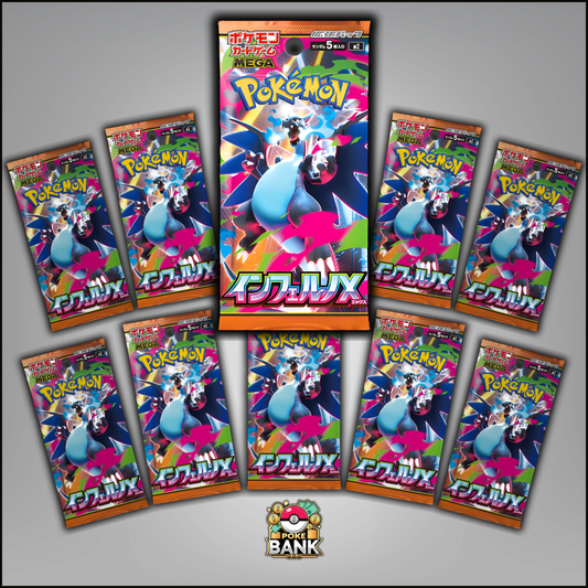 JPN Inferno X - 10 Pokémon Booster Packs
