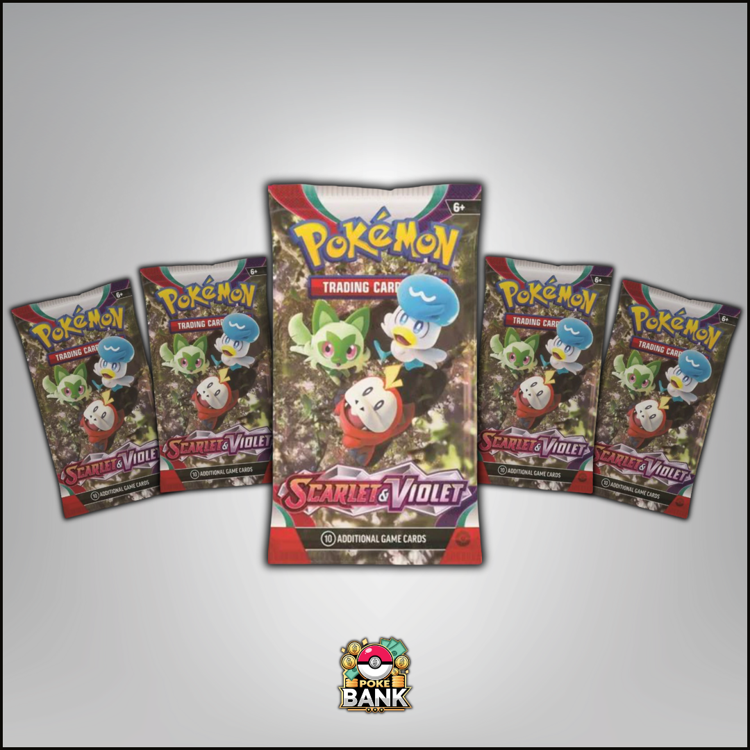 Scarlet & Violet - 5 Pokémon Booster Packs