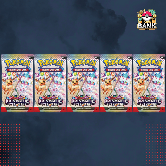 Prismatic Evolutions - 5 Pokémon Booster Packs