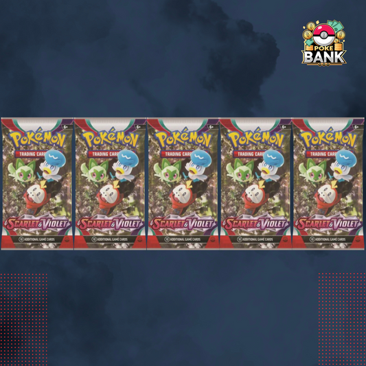 Scarlet & Violet - 5 Pokémon Booster Packs