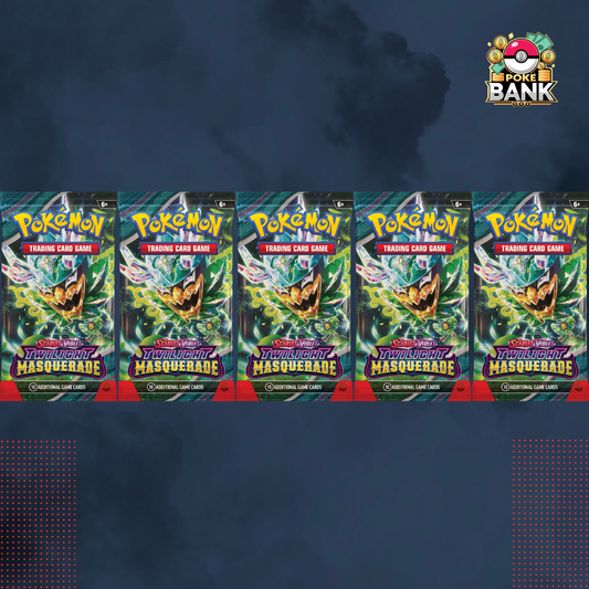 Twilight Masquerade - 5 Pokémon Booster Packs