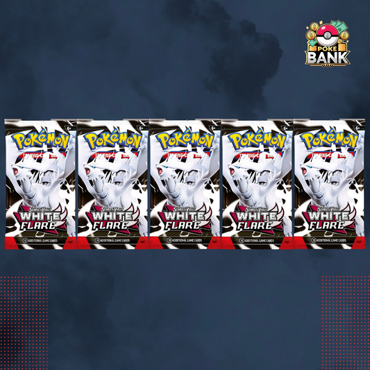 White Flare - 5 Pokémon Booster Packs