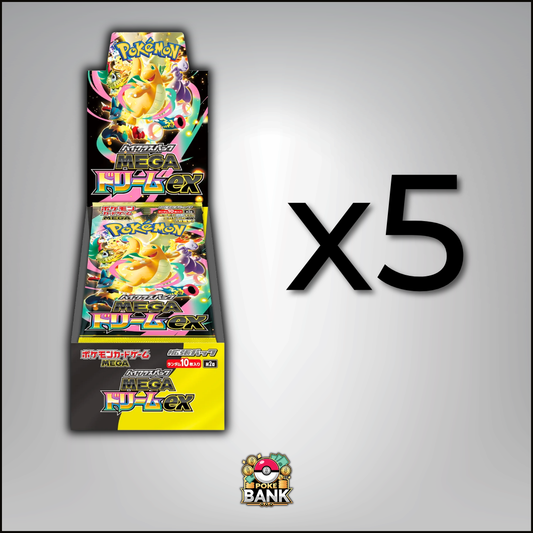 JPN Mega Dream EX - 5 Booster Boxes