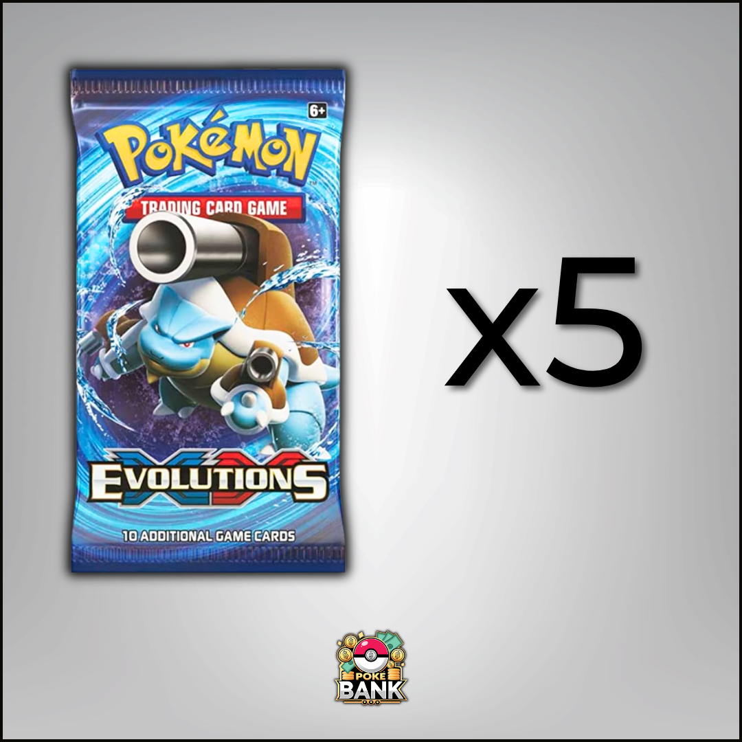 XY Evolutions - 5 Booster Pack