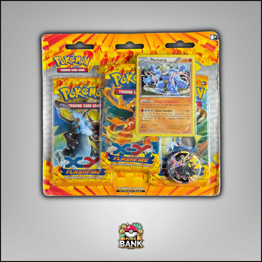 Flash Fire 3-Pack - Pokémon Blister Pack