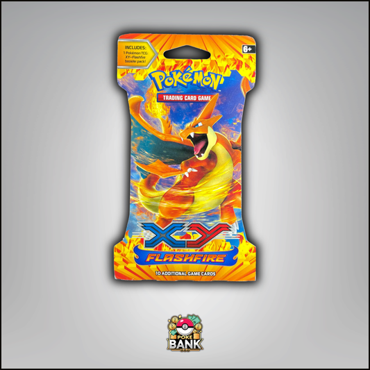 Flash Fire - 1 Sleeved Pokémon Booster Pack