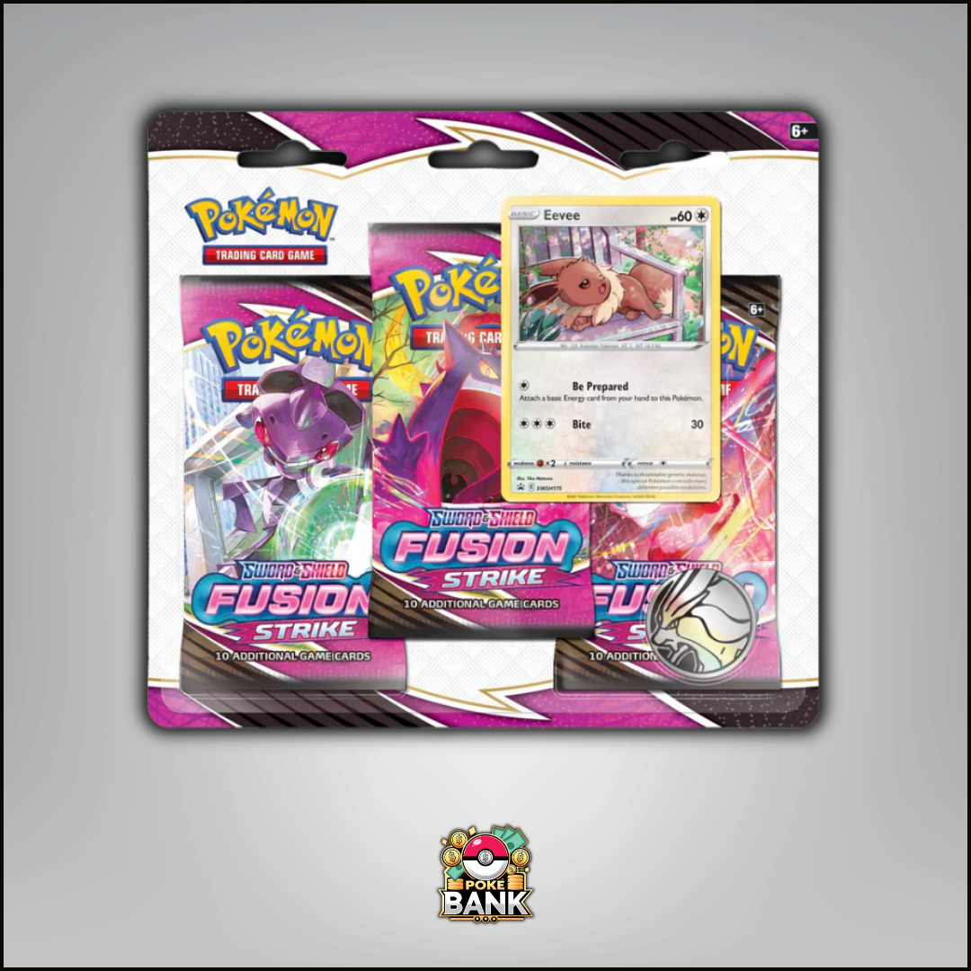 Fusion Strike 3-Pack - Pokémon Blister Pack