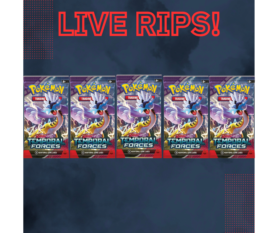 LIVE - (5) Temporal Forces Booster Pack